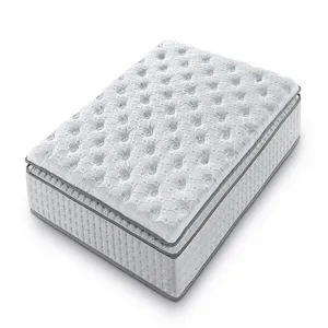 Custom Hybrid Orthopedic Foam Mattress with Independent Pocket Springs for Wholesale Buyers