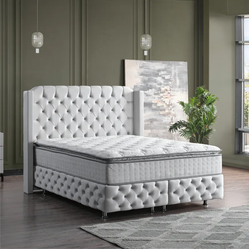 Custom Hybrid Orthopedic Foam Mattress with Independent Pocket Springs for Wholesale Buyers
