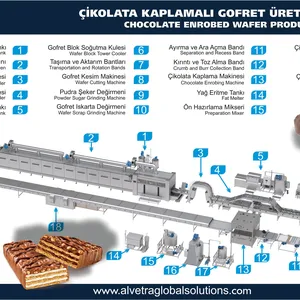 Çikolata Gofret Şekerleme Makineleri ve Hatları