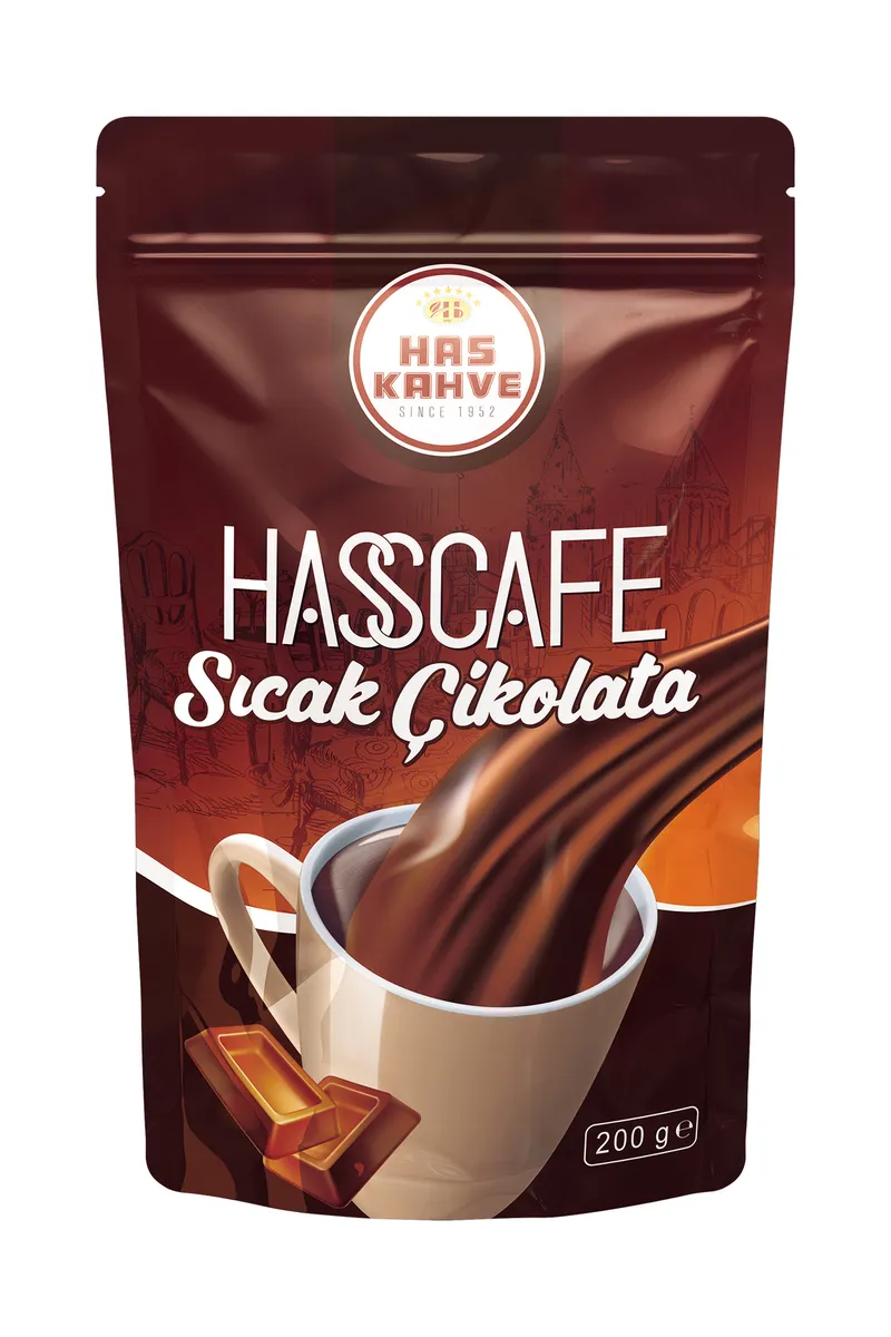 Hot Chocolate, 200 g Doypack Package