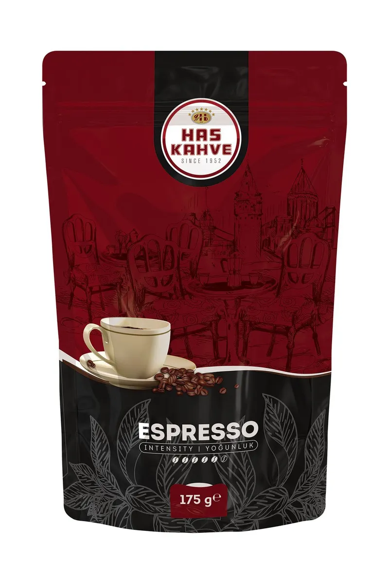 175g Ground Espresso in a Doypack Bag