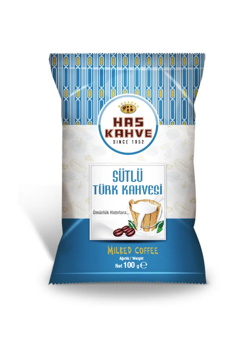 Turkish Coffee with Milk, 100 g, Box of 12