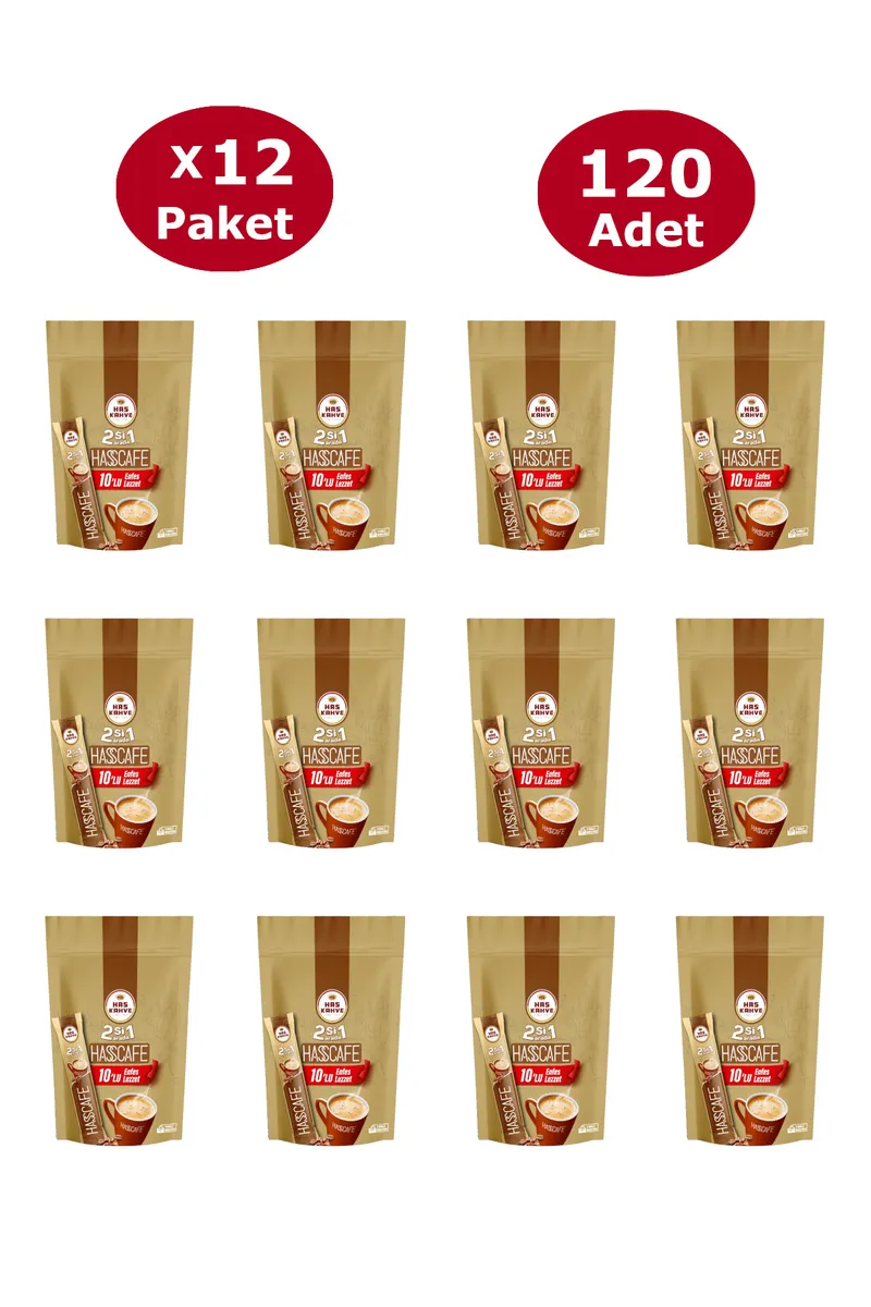2-in-1, 120 Count (12 packs of 10)