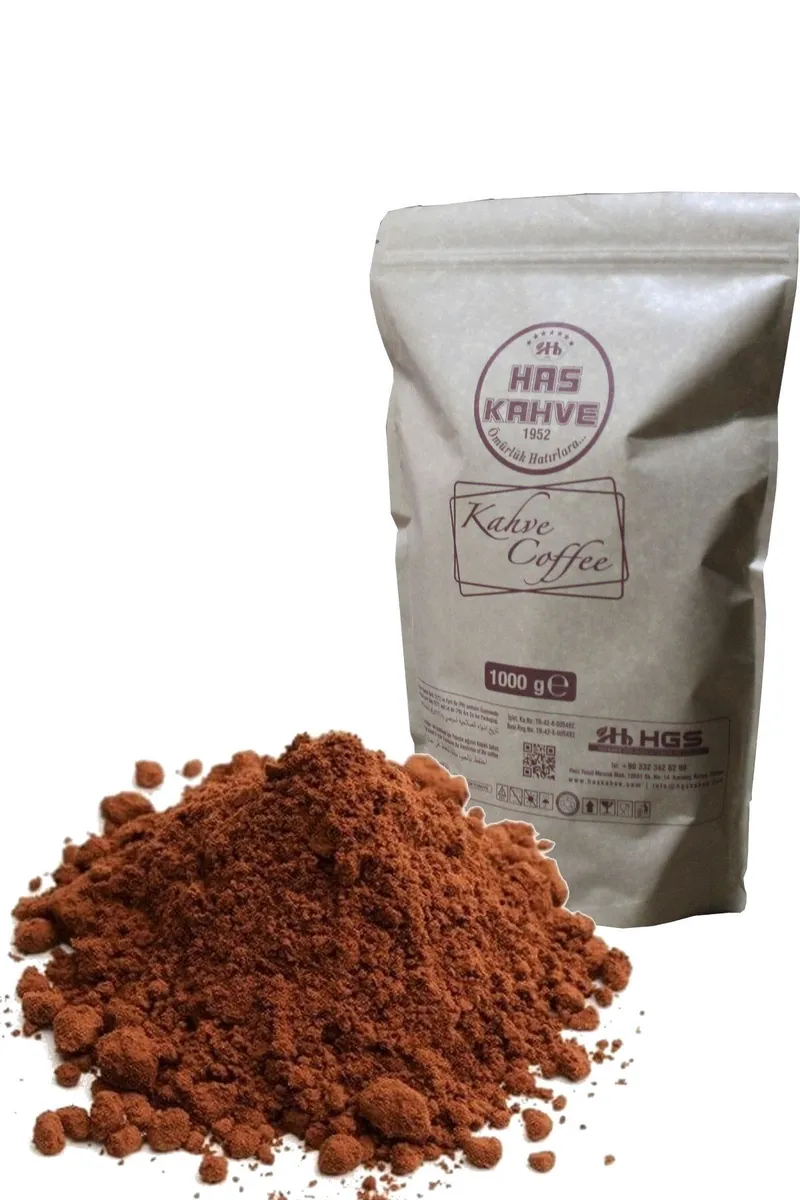 Has Ground Turkish Coffee 1000 g - Very Dark Roast (Strong)