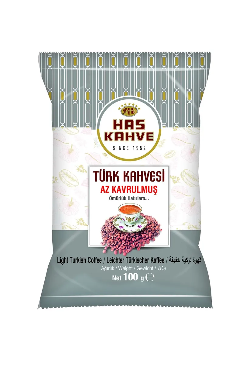 Lightly Roasted Authentic Turkish Coffee, 100 g