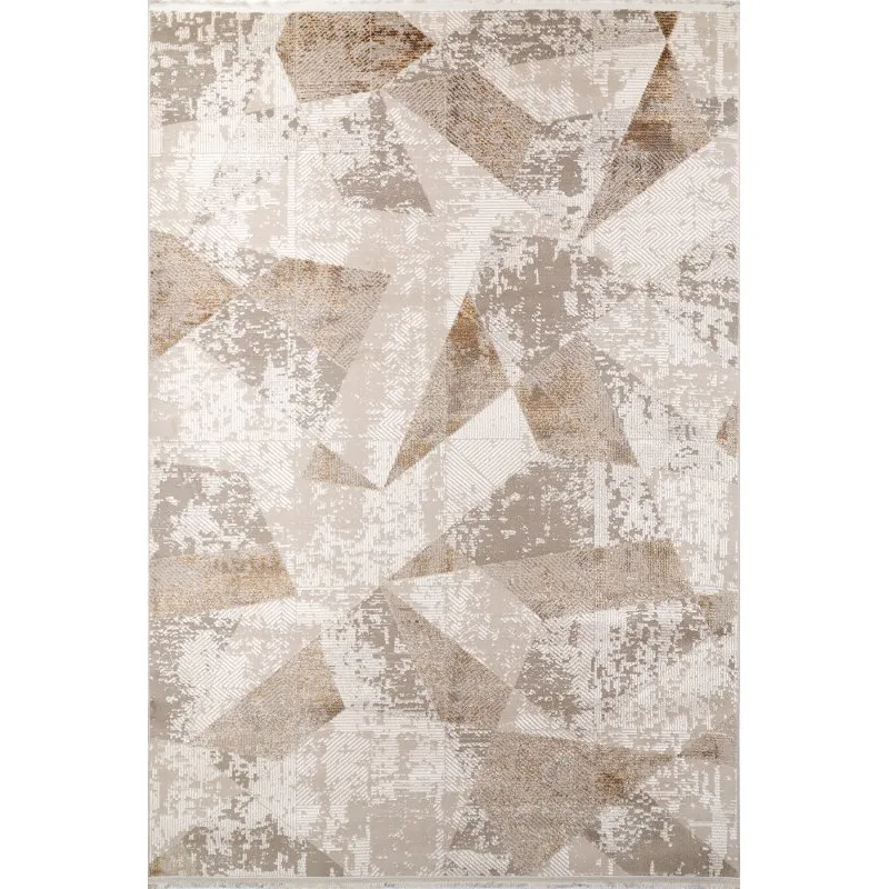 Almoss Miranda Area Rug 3388G Grey/Gold 160 × 230 Cm (3.68 m²)