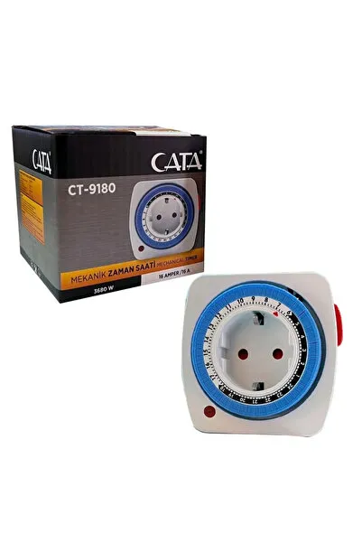 CATA CT-9180 3680W Mechanical Timer Socket