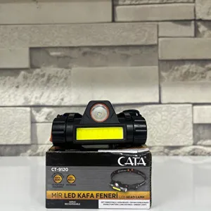 CATA CT-9120 Rechargeable LED Headlamp – Adjustable Headband Outdoor Camping Light