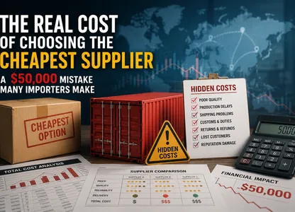 The Real Cost of Choosing the Cheapest Supplier: A $50,000 Mistake Many Importers Make