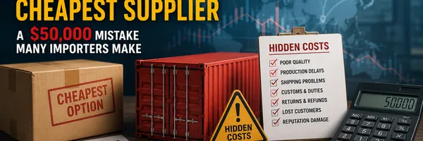 The Real Cost of Choosing the Cheapest Supplier: A $50,000 Mistake Many Importers Make