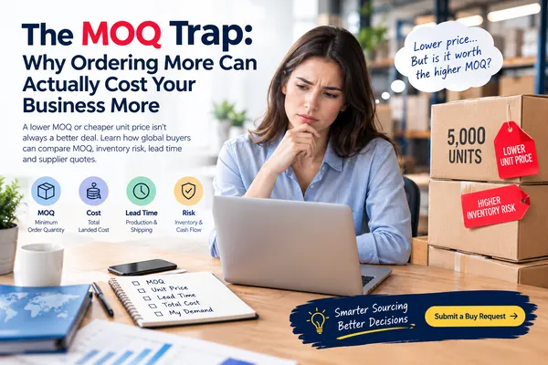 The MOQ Trap: Why Ordering More Can Actually Cost Your Business More