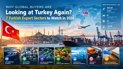 Why Are Global Buyers Looking at Turkey Again? 7 Turkish Export Sectors to Watch in 2026