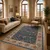 Almoss Vintage Halı 4177A Lacivert – 200 × 290 cm