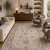 Almoss Vintage Halı 4177A Kemik – 200 × 290 cm