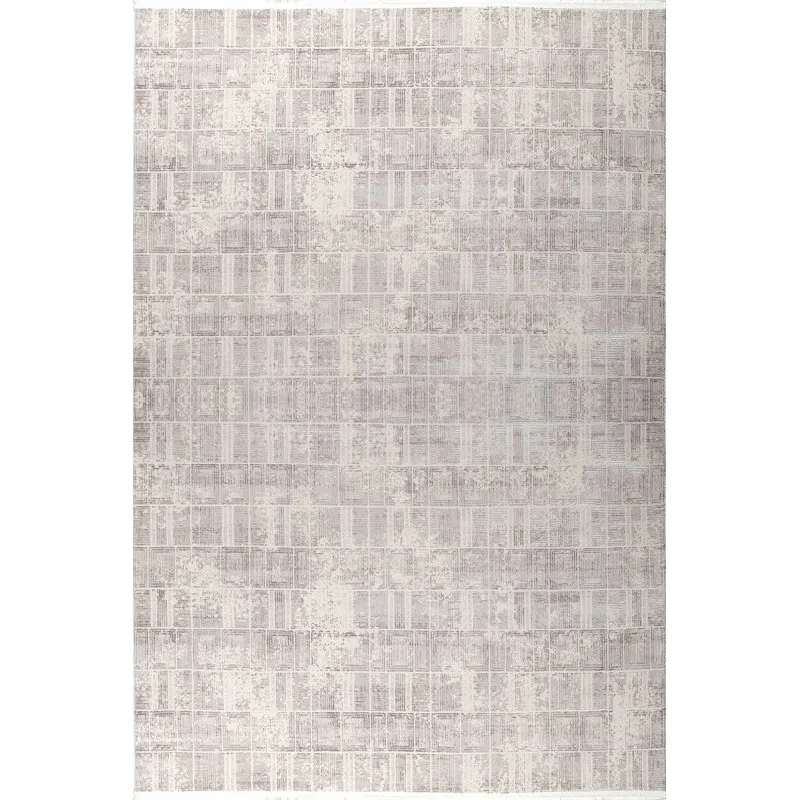 سجادة «ألموس زومروت» 2636A رمادي فاتح/رمادي – 160 × 230 سم